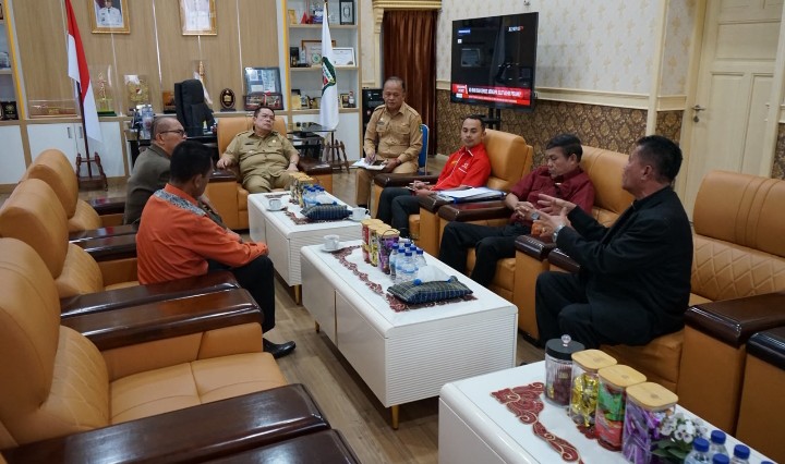 Wali Kota Pematangsiantar Wesly Silalahi, SH, MKn Tenerima Audiensi DPC Asosiasi Pendeta Indonesia (API) Kota Pematangsiantar.