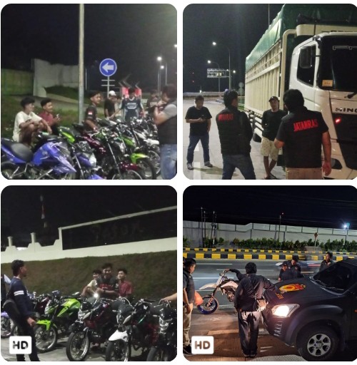 Malam Hari Jadi Sasaran Patroli, Tim Resmob Sat Reskrim Polres Simalungun Sisir Jalur Lintas Sumatera Hingga Dini Hari.