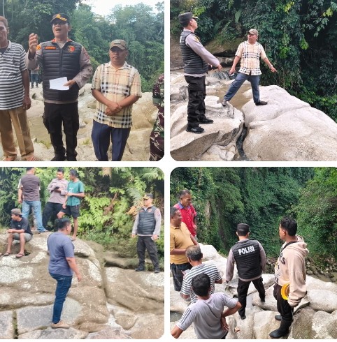 Kapolsek Tanah Jawa Tanggapi Cepat Laporan Warga Diduga Hanyut.