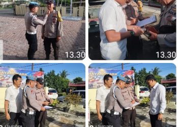 Pastikan Kedisiplinan Anggota Tatap Baik, Sie Propam Polres Pematangsiantar Opsgaktibplin.