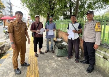 Bhabinkamtibmas Polsek Siantar Selatan Sambang Kamtibmas Sosialisasi 110.