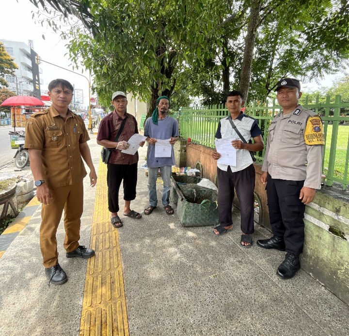 Bhabinkamtibmas Polsek Siantar Selatan Sambang Kamtibmas Sosialisasi 110.