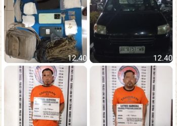 Polres Pematangsiantar Ungkap Peredaran Sabu, Ganja & Ekstasi, Dua Tersangka Diamankan.