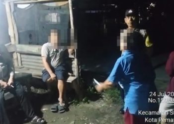 Polsek Siantar Timur Cek Laporan Aduan Warga.