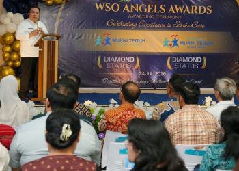 Wali Kota Pematangsiantar Wesly Silalahi, SH, MKn Hadiri Acara WSO Angels Awards Awarding Ceremony bagi RS Murni Teguh Horas Insani Pematangsiantar & Murni Teguh Memorial Hospital.