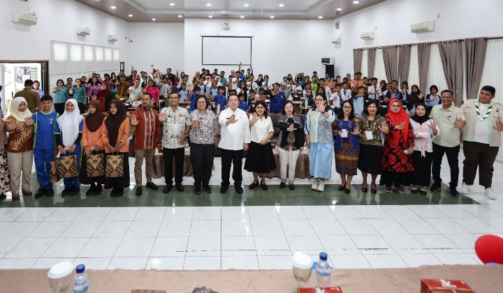 Wali Kota Wesly Silalahi, SH, MKn Hadiri Acara Peringatan Hari Anak Nasional Tahun 2026.