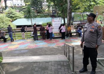 Berikan Kenyamanan Ditempat Umum , Polsek Siantar Barat Laksanakan Patroli Objek Vital.