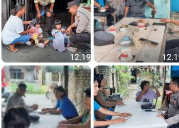 Sat Binmas Polres Pematangsiantar Sambang Kamtibmas Berikan Rasa Nyaman & Aman Kepada Masyarakat.