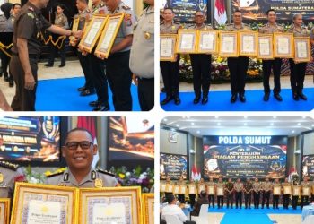 Torehkan Prestasi, Polres Simalungun Raih Dua Piagam Penghargaan Dari Kapolri Sekaligus.