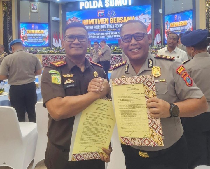 Kapolres Simalungun Solid Bersama Kepala Kejaksaan, Wujudkan Penegakan Hukum Berintegritas & Humanis.