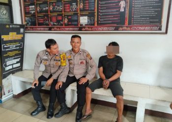 Respon Cepat Laporan Call Center 110, Polsek Siantar Martoba Amankan Terduga Pelaku Pencurian.