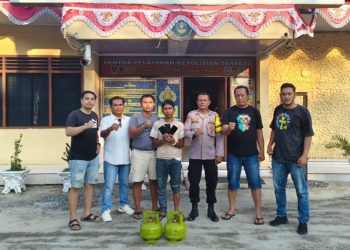 Hanya 4 Jam, Polsek Gunung Malela Ringkus Maling Yang Masuk Rumah Warga Dini Hari, Tiga HP & Dua Tabung Gas Berhasil Diamankan.