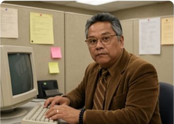 Teks Foto : Robert Tua Siregar, Ph.D. Specialist Manajemen Pembangunan.