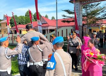 Haru & Bangga, Polres Simalungun Lepas Kabag Ops Kompol Martua Manik Purnabakti dengan Penuh Kekeluargaan.