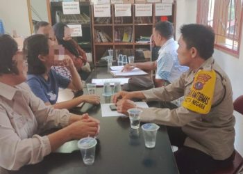 Bhabinkamtibmas Polsek Siantar Martoba Selesaikan Permasalahan Warganya Dengan Problem Solving.