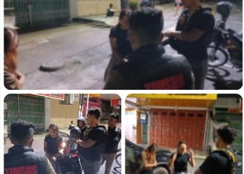 Timsus Dayok Mirah Polres Pematangsiantar Sisir Kota Tengah Malam, Pastikan Pematangsiantar Tetap Aman & Kondusif.