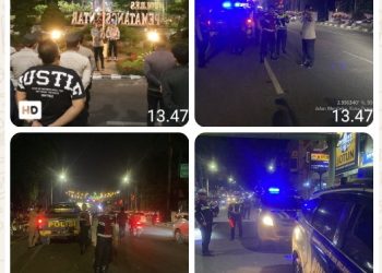 Kapolres Pematangsiantar Pimpin Langsung KRYD, Berikan Rasa Aman Kepada Masyarakat.