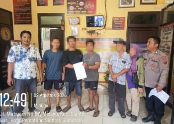 Polsek Siantar Barat Selesaikan Dugaan Penganiayaan Dengan Problem Solving.
