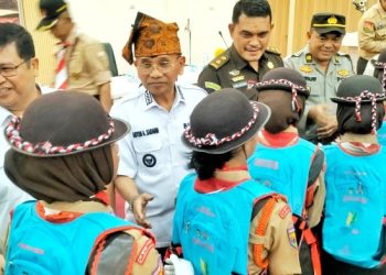 Dukung Pembentukan Karakter Generasi Muda, Bupati Simalungun Berangkatkan 38 Anggota Pramuka Ikuti Jamnas XII Tahun 2026.