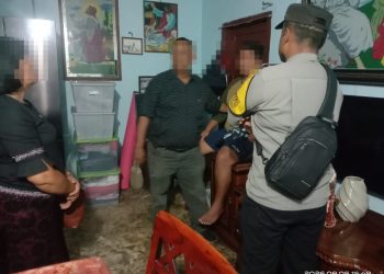Polsek Siantar Marihat Respon Dengan Menyelesaikan Masalah Abang Adik.