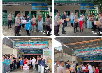 Sambut HUT Kemerdekaan RI Ke - 81, Polsek Siantar Utara Berikan Tali Asih di Panti Asuhan.
