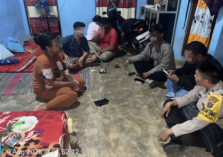 Polsek Siantar Martoba Cek TKP Laporan Dugaan KDRT di Simpang Kapuk.
