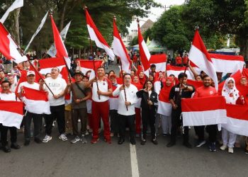 Anggota Komisi II DPRD Kota Pematangsiantar Aprial Ginting Hadiri Acara Car Free Day (CFD) Rangkaian Peringatan HUT Ke - 81 Kemerdekaan RI.