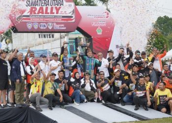 Bupati Simalungun Resmi Menutup Kejuaraan APRC 2026 Putaran Ke - 3, Musa Rajekshah Juara di Lintasan.