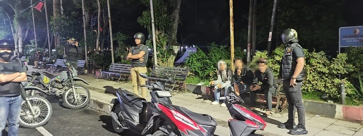 Polres Pematangsiantar Laksanakan Patroli Rutin Ciptakan Situasi Kamtibmas Yang Kondusif.