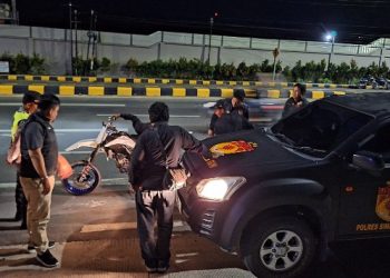 Konsisten Tanpa Kenal Lelah, Kanit Resmob Sat Reskrim Polres Simalungun Tegaskan Komitmen Patroli Malam Demi Rasa Aman Warga.