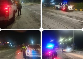 Blue Light Patrol Menyala di Jalur P. Siantar -Saribudolok, Satlantas Polres Simalungun Antisipasi Balap Liar & Begal.