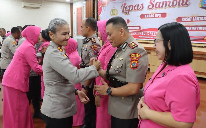 Lima Jabatan Strategis Berganti, Kapolres Pematangsiantar Tekankan Pelayanan Terbaik Untuk Masyarakat.