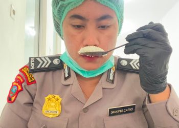 Polres Pematangsiantar Safety Food Pastikan Menu MBG Aman Dikonsumsi.