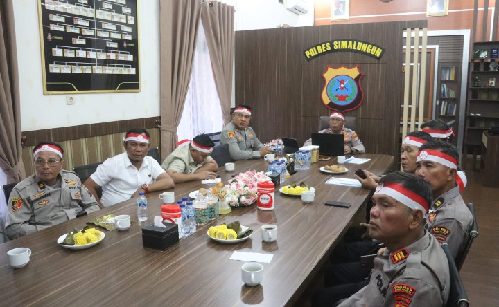 Polres Simalungun Siap Dukung Asta Cita Presiden Melalui Peresmian Jembatan Merah Putih & Program Air Bersih Nasional.