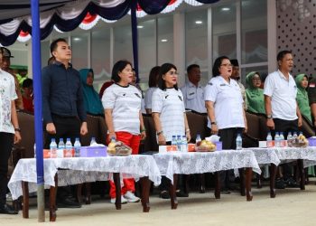 Ketua TP PKK Kota Pematangsiantar Ny Liswati Wesly Silalahi Hadiri & Tinjau Langsung Gebyar IVA Test Kota Pematangsiantar Tahun 2026.