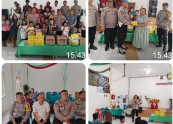 Sambut HUT Kemerdekaan Ke - 81 RI, Polsek Siantar Martoba Berikan Bansos di Panti Asuhan Thabita Care.