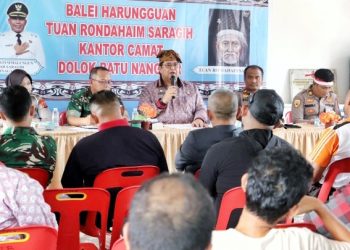 Maksimalkan Persiapan HUT RI Ke - 81, Pemkab Simalungun Gelar Rakor di Dolok Batu Nanggar.