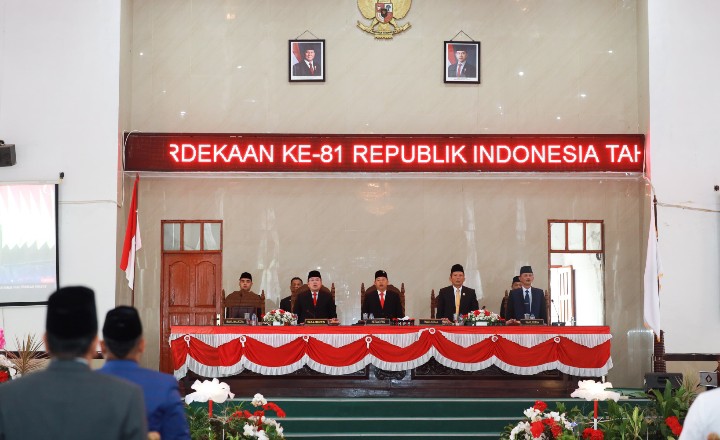 Wali Kota Pematangsiantar Wesly Silalahi, SH, MKn Saksikan Pidato Kenegaraan Presiden RI Prabowo Subianto Dalam Sidang Tahunan MPR RI dan Sidang Bersama DPR RI-DPD RI Tahun 2026.