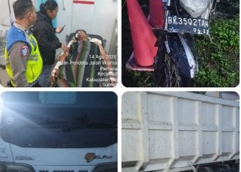 Polres Simalungun Tangani Kecelakaan Lalu Lintas Berkorban Jiwa Dengan Profesional, Komitmen Layani Masyarakat Humanis.