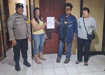 Bhabinkamtibmas Polsek Siantar Marihat Selesaikan Masalah Warga Binaan Dengan Problem Solving.