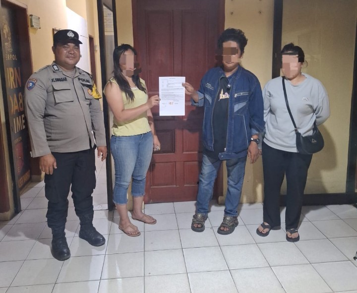 Bhabinkamtibmas Polsek Siantar Marihat Selesaikan Masalah Warga Binaan Dengan Problem Solving.