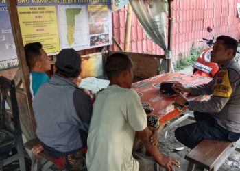 Polsek Siantar Barat Patroli KBN Cegah Peredaran Narkoba di Jalan Jawa.