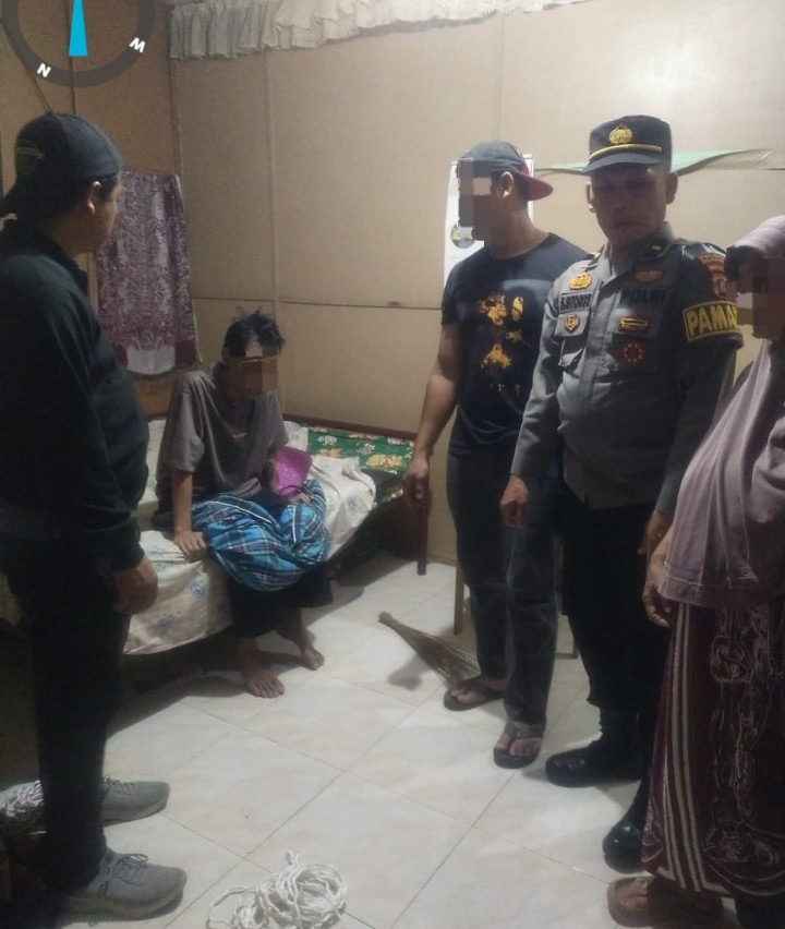 Tindaklanjuti Laporan CC 110, Pamapta Polres Pematangsiantar Cek TKP Dugaan Pengancaman.