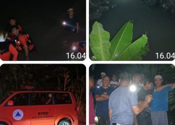 Bocah 8 Tahun Diduga Hanyut di Sungai Tanjung Pinggir, Polsek Siantar Martoba Bersama Tim Gabungan Bergerak Cepat.