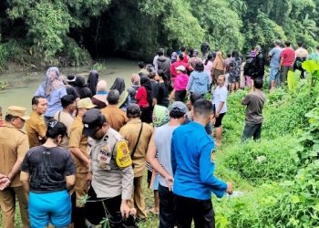 BPBD Simalungun Gerak Cepat Bantu Tim Gabungan Pencarian Anak Hanyut di Sungai Tanjung Pinggir.