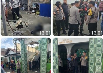 Kapolsek Siantar Utara Pimpin Pengecekan TKP Temuan Mayat di Jalan Singosari Gang Demak.