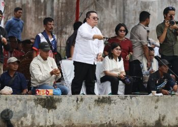 Wali Kota Pematangsiantar Wesly Silalahi, SH, MKn Hadiri Mancing Bareng, Lomba Dalam Rangka Untuk Memeriahkan HUT Ke - 81 Kemerdekaan RI.