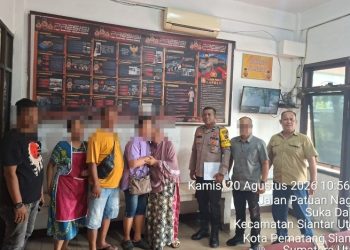 Polsek Siantar Utara Selesaikan Kesalahpahaman Warga di Gang Inpres Dengan Problem Solving.