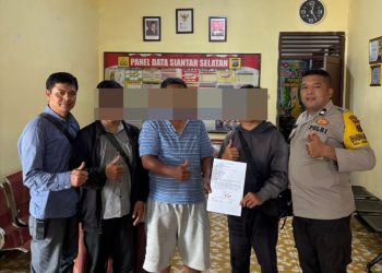 Polsek Siantar Selatan Selesaikan Selisih Paham Warga Dengan Problem Solving.