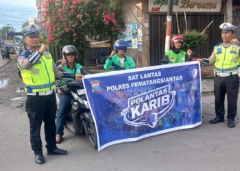 Polantas Karib, Sat Lantas Polres Pematangsiantar Binluh & Dikmas Lantas.